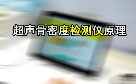 超聲91免费版黄片檢測儀是通過在骨組織中的傳輸聲速或超聲衰減間接側定91免费版黄片／骨強度的一種設備